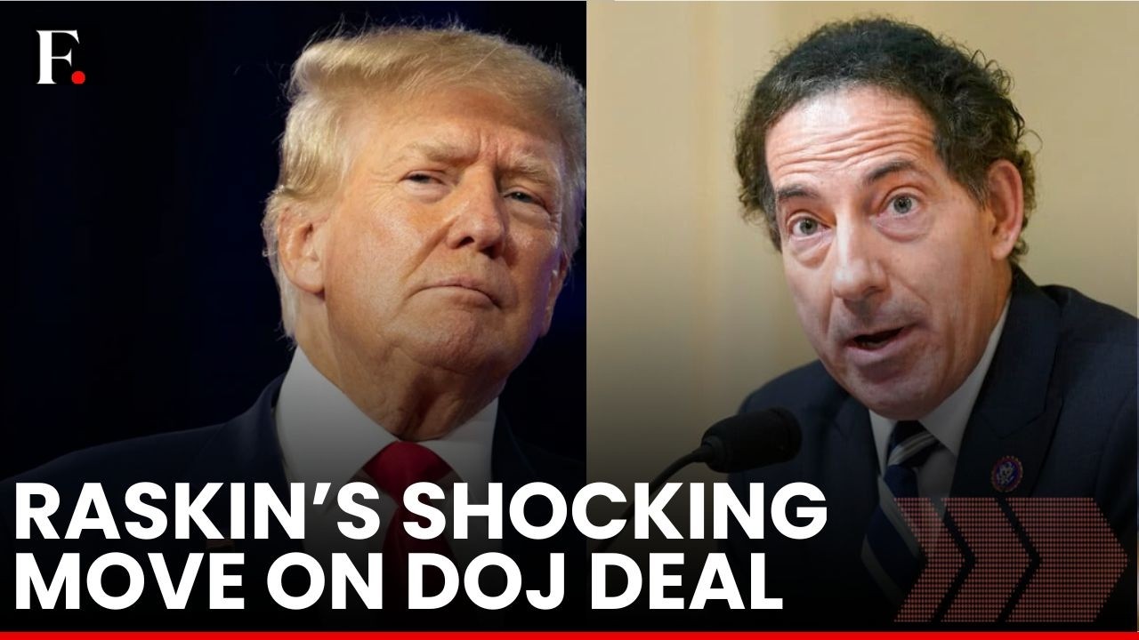 Raskin vs Trump LIVE: Jamie Raskin Lashes Out at Trump Over DOJ Slush Fund | I Move Committee Now