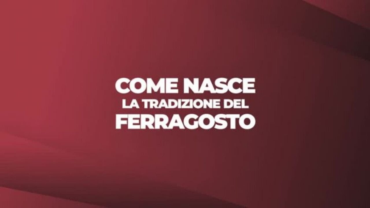 EXPLAINER - Come nasce la tradizione del Ferragosto - VIDEOGRAFICA