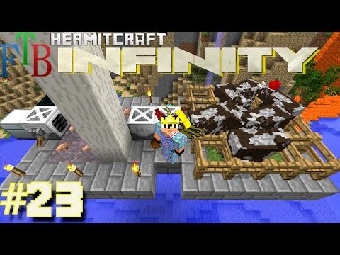 Minecraft Mods - FTB Infinity Ep. 23 - More Poo Please !!! ( HermitCraft Modded Minecraft )