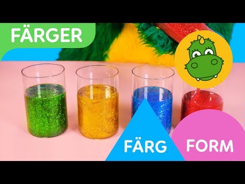 Bolibompa Mini: Färg & Form – Draken häller färger