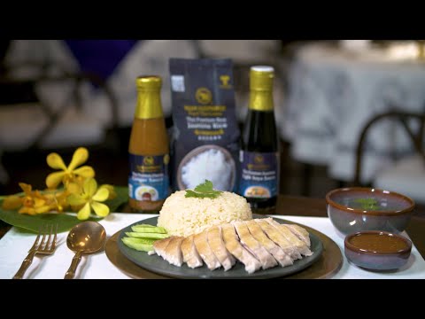 KHAO MAN KAI (frango e arroz) | Blue Elephant Royal Thai Cuisine