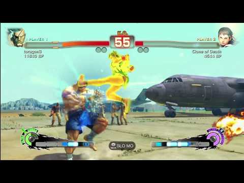 SSF4 - Toragon3 (Sagat) vs. Clone of Death (Sakura) - Never Fear The Player Points Part - 2