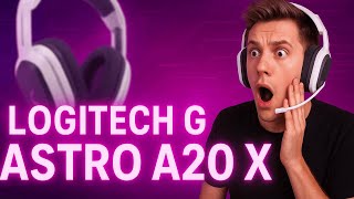 Logitech G A20 X Unboxing & First Impressions: A New Era? #LogitechGPartner
