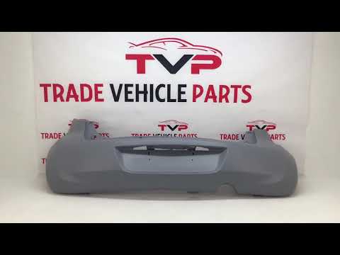 Fits Vauxhall Agila 2008-2015 Rear Bumper Primed video