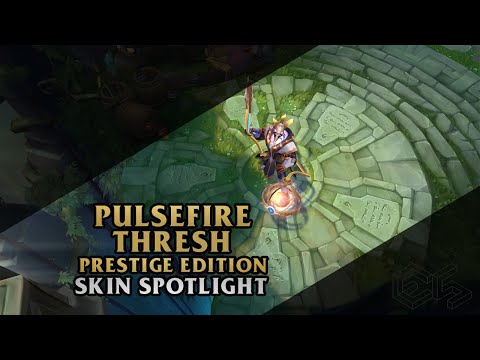► Pulsefire Thresh Prestige Edition ◀ League of Legends ▂ Skin Spotlight