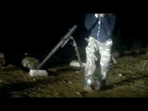 استهداف كتيبة عمر بن عبد العزيز ولواء أسود التوحيد بقذائف الهاون حاجز بيجو في بلدة السبينة في ريف دمشق