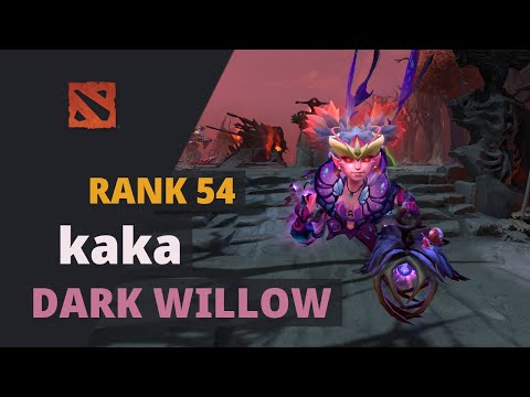 kaka (Rank 54) plays Dark Willow Dota 2 Full Game
