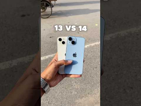 iPhone 13 Vs iPhone 14 || Design Comparison! #shorts