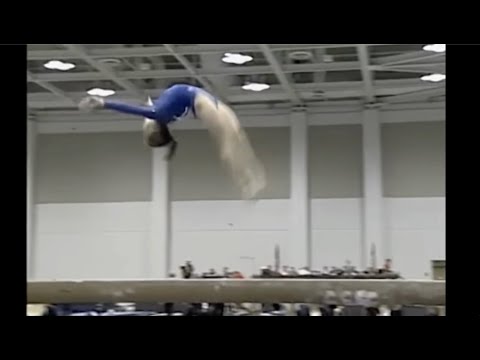 13 years old Shawn Johnson AMAZING beam and floor [2005]