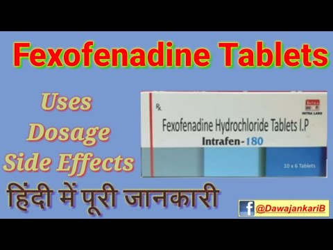 Fexofenadine hydrochloride...