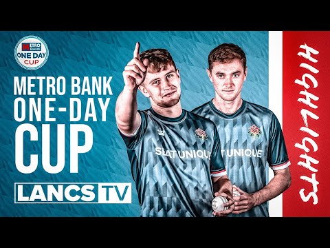 ONE DAY CUP HIGHLIGHTS 🏆 | Lancs beat Kent by 125 runs in Blackpool!