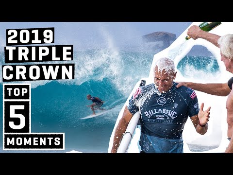 2019 Vans Triple Crown of Surfing - TOP 5 MOMENTS ft. Kelly Slater, Jack Robinson, Michel Bourez