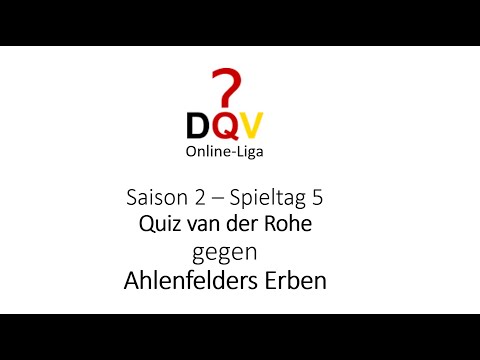 DQV Online-Liga Saison 2 - Bonusmatch Spieltag 5