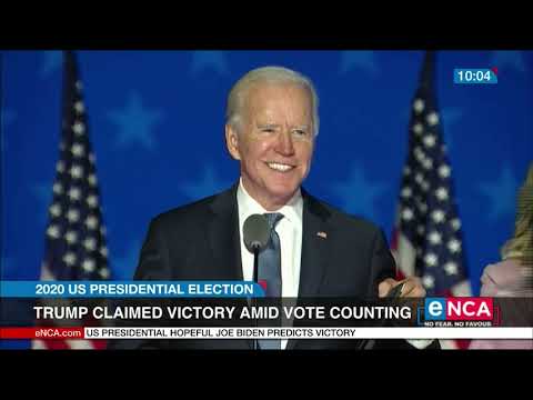 Biden leads with 264 electoral votes 2020 US Presidential election