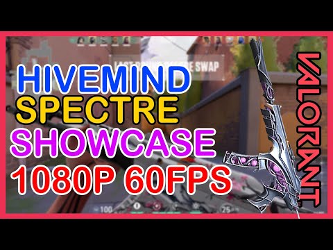 HIVEMIND SPECTRE SKIN SHOWCASE -  1080P 60FPS (FULL HD)  VALORANT Act 2 HIVEMIND COLLECTION