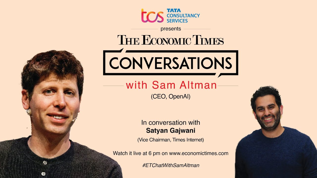 Watch ET Conversations with OpenAI CEO Sam Altman | An ET Exclusive