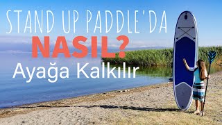 Yeni Başlayanlar İçin- Stan Up Paddle Board'da NASIL AYAĞA KALKILIR?- 