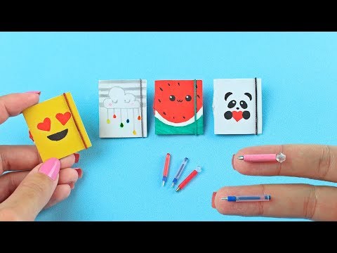 Como fazer: Mini Cadernos, Caneta (que escreve) e Lápis para Barbie, MH entre outras bonecas!