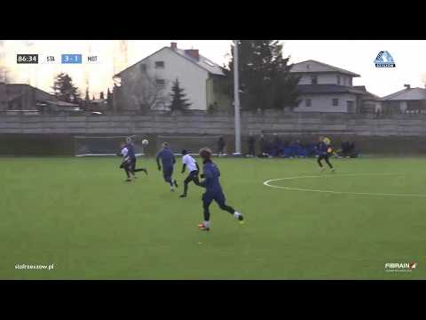 Sparing: Stal Rzeszów - Motor Lublin 3:2 (skrót meczu)