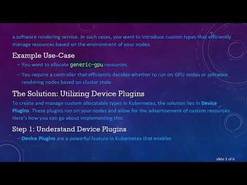 How to Add a Custom Allocatable Type in Kubernetes