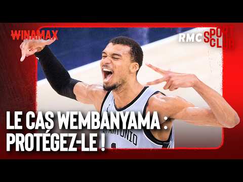Wembanyama arbitré différemment en NBA ? Il faut le protéger ! (RMC Sport Club)