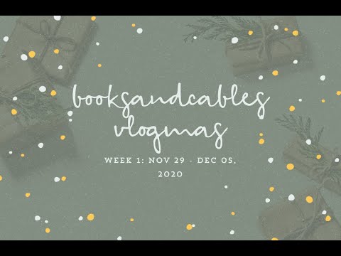 Books and Cables Vlogmas 2020 - Week 1: Skógafjall Sweater, Cozy Knitter Advent Socks, Mariusgenser