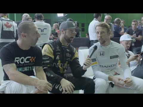James Hinchcliffe from Race of Champions 2017 in Miami - Part.2