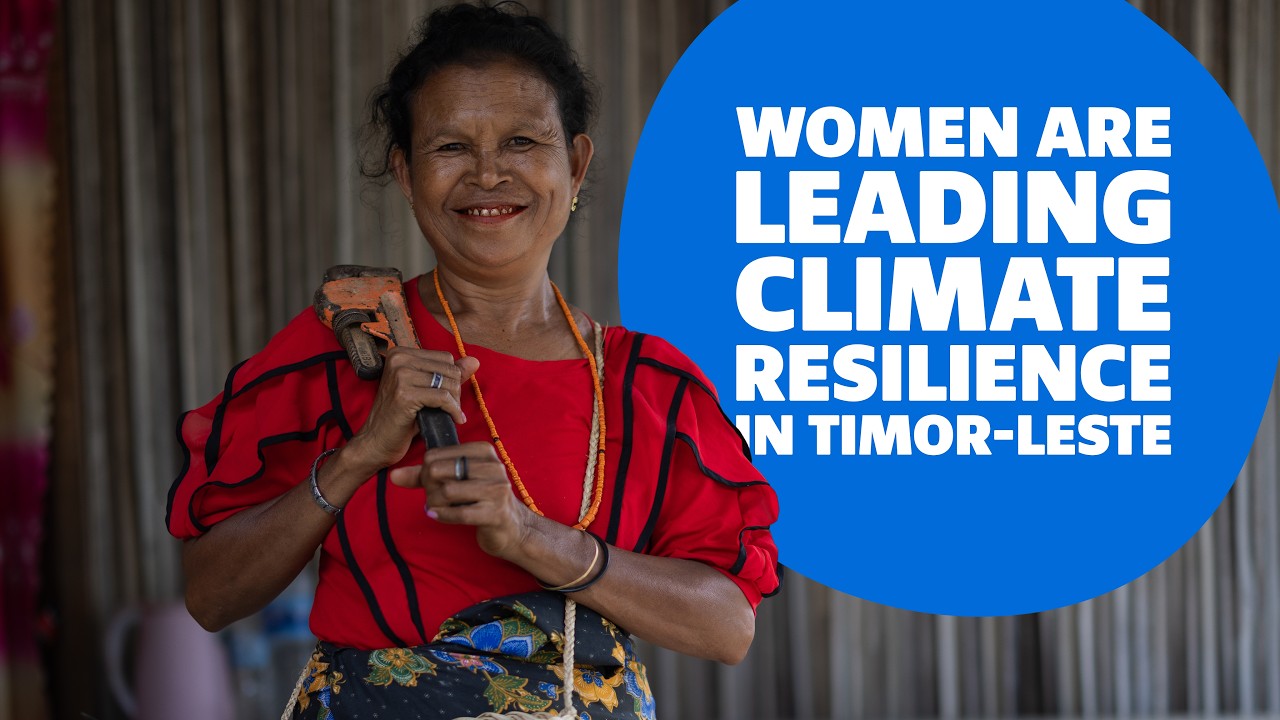 Women are Leading Climate Resilience in Timor-Leste
