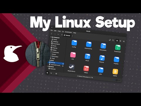 My Linux Workspace (Linux Mint w/ Gnome)