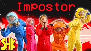 Among Us in Real Life But Something Goes Wrong SuperHeroKids