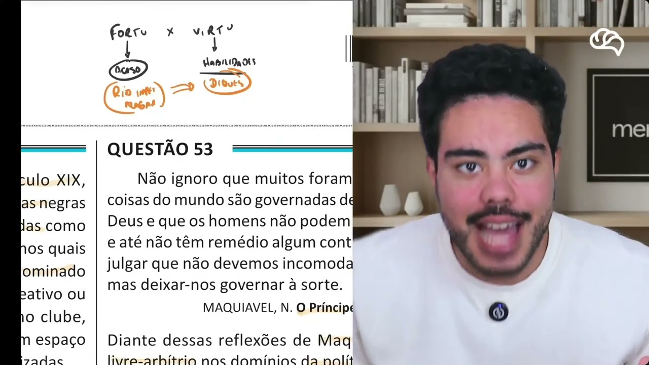 Resolução em Vídeo — Questão 53 ENEM 2025 Belém