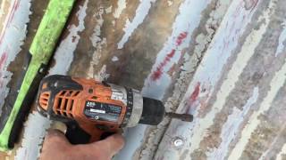 Iron roofs get so hot in brisbane that the iron burns the timber battens over time.