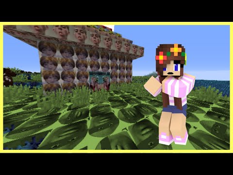 Debbie Morales - Playing Minecraft with the most cursed texture pack...