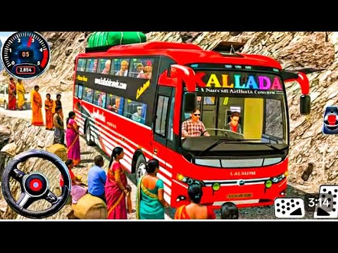 Extreme Bus Simulator 2026 - Indian Offroad Bus Driving Games - Bus Game Andriod Gameplay