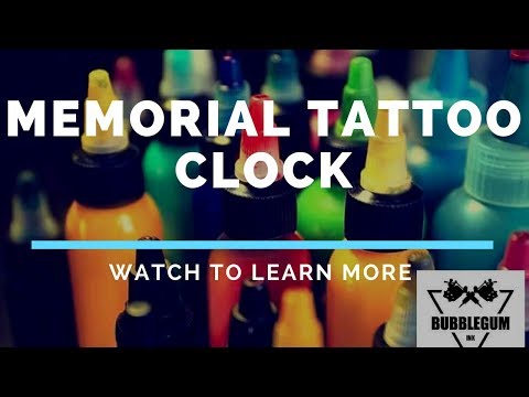 Memorial Clock Tattoos