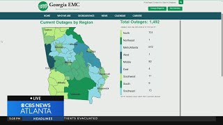 Power outages hit North Georgia: 1,400 without electricity as storms roll in