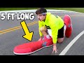 I Ran A Marathon In The World S Largest Shoes