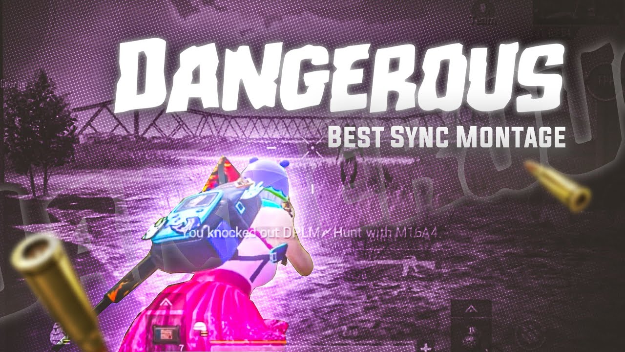 Dangerous - Best BGMI Beat Sync Montage | PUBG | BGMI Montage | Atom Destroy