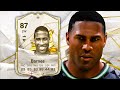 87 Icon Barnes Player Review - EA FC 24