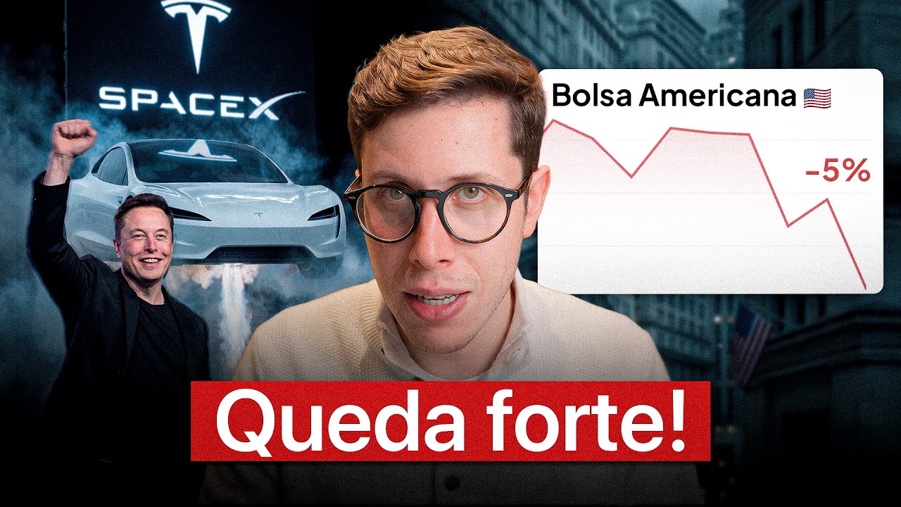 Bolsa americana DERRETE, Incerteza com IA, Dólar volta a R$5,10 e muito mais…