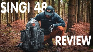 Singi 48 Review - versatile bushcraft backpack