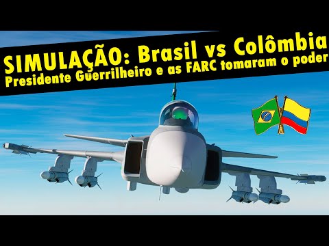 SIMULATION: Brazil vs. Colombia - The FARC have taken power...
