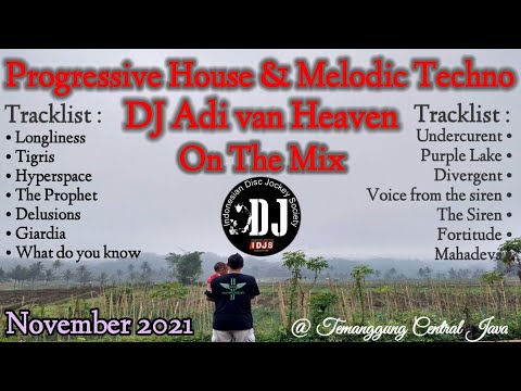 Progressive House | Melodic Techno Mix | Mixed by Adi van Heaven - November 2021 #melodictechno