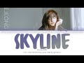 Sejeong 세정 039 SKYLINE 039 Lyrics Color Sejeong 세정 039 SKYLINE 039 Lyrics Color