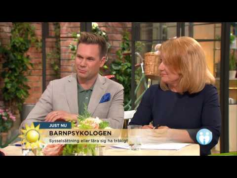 Barnpsykologen: "Det är nyttigt att ha tråkigt" - Nyhetsmorgon (TV4)