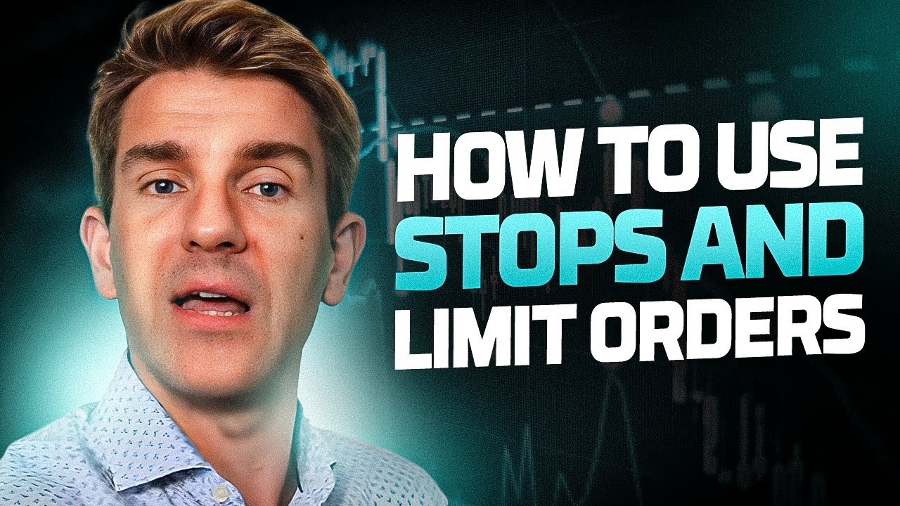 How to Use Stops and Limit Orders to Exit or Get into Trades 👍