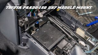 TOYOTA PRADO 150 UHF MODULE MOUNT How to Install