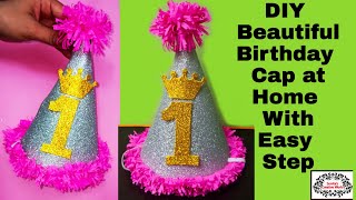 baby's first birthday party hat