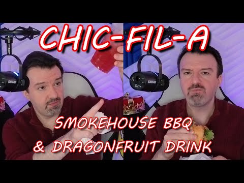 DSP Tries It Ep. 207 - Chic-Fil-A Smokehouse BBQ Chicken & Dragonfruit Sunjoy Drink!