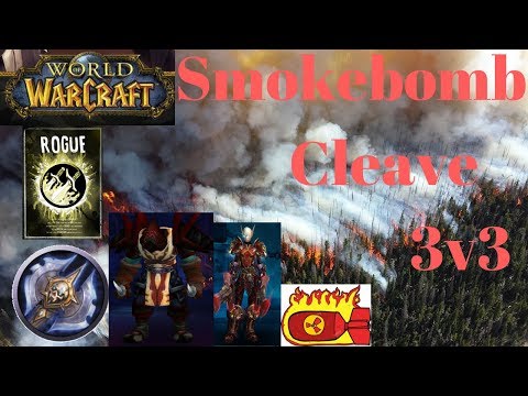 2600 MMR Smokebomb Cleave 3v3 Arena | Multi-Glad Assassination Rogue